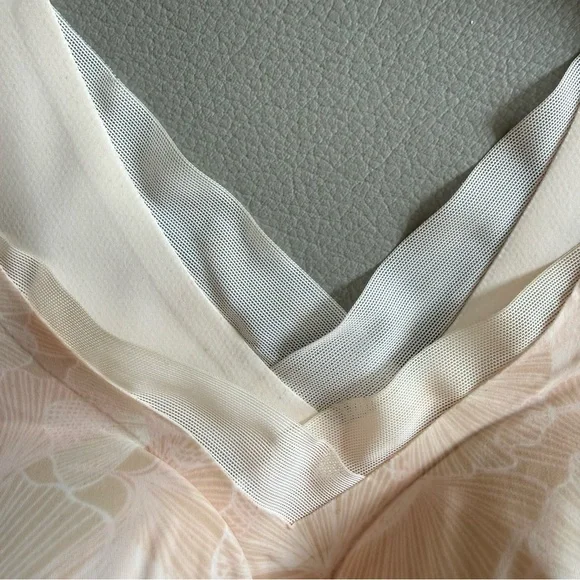 Evelyn & Bobbie Ultra Lift Defy Mesh Trimmed Seamless Wirefree Bra | Champ/Gingk - Picture 6 of 6